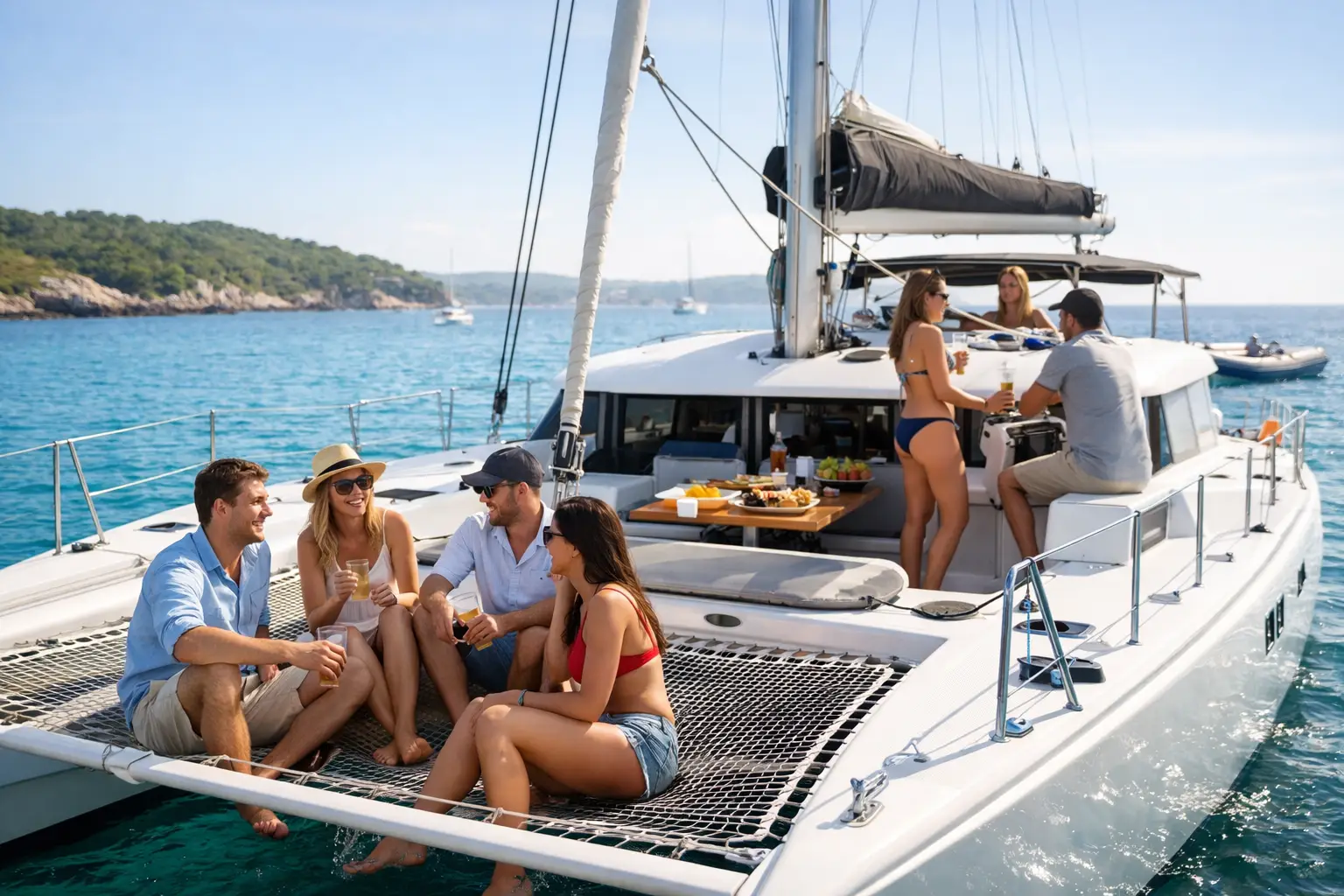 Location catamaran groupe - bien l’organiser