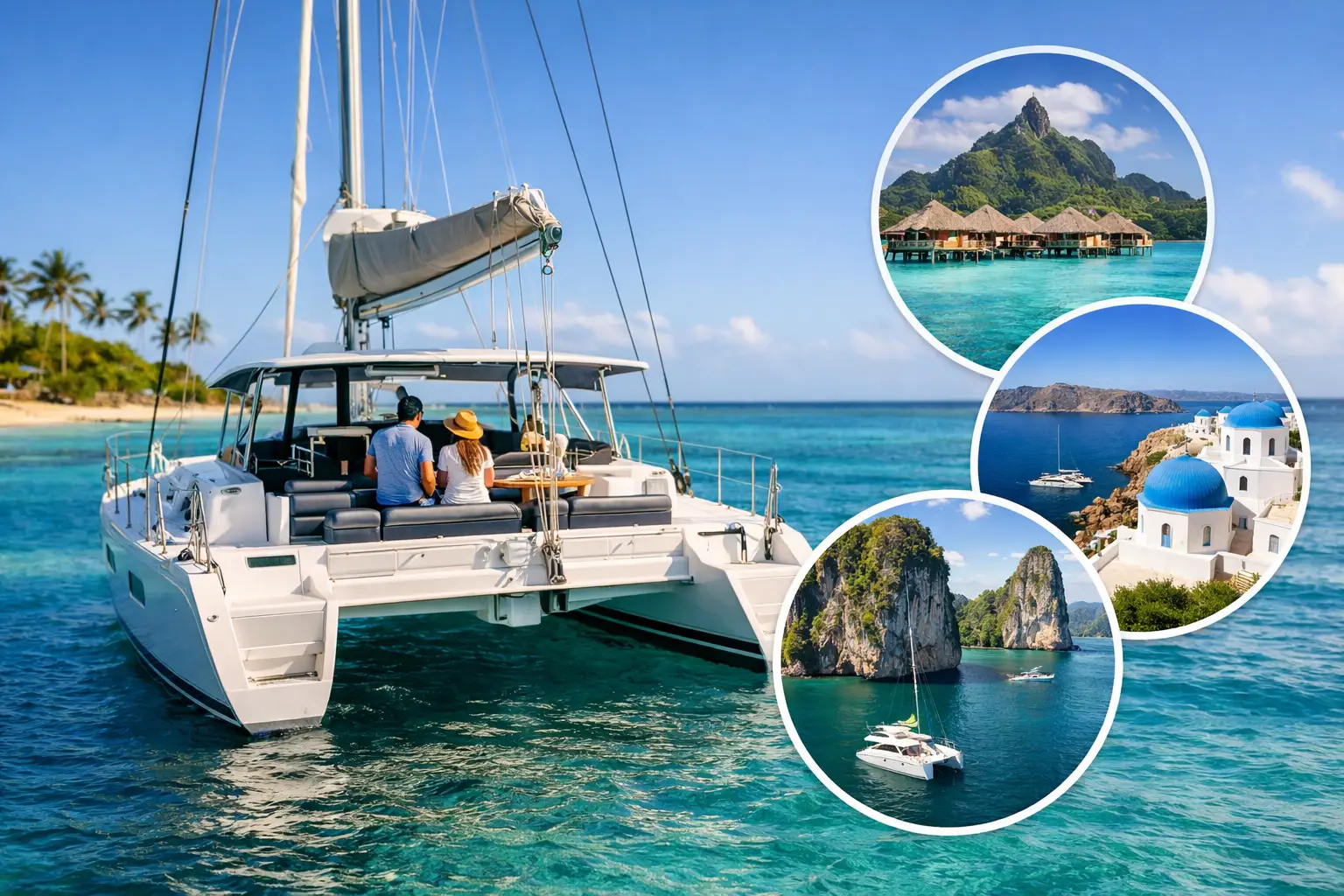 Quelle destination choisir en catamaran ?