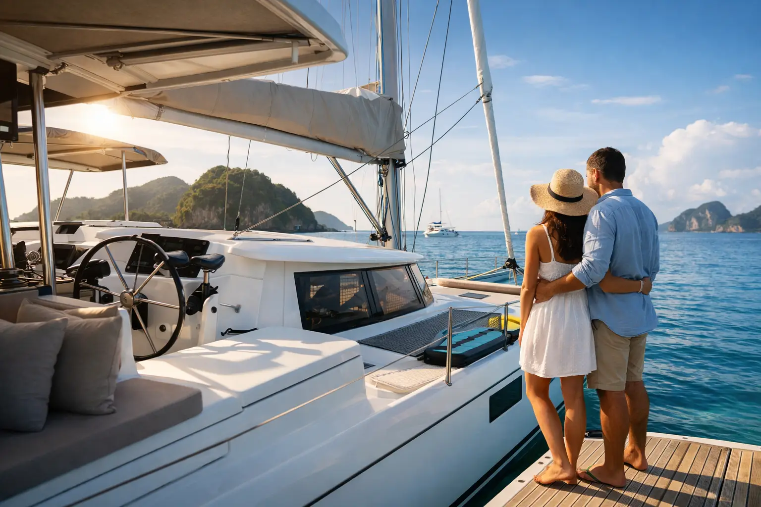 Voyage catamaran personnalisé, mode d’emploi