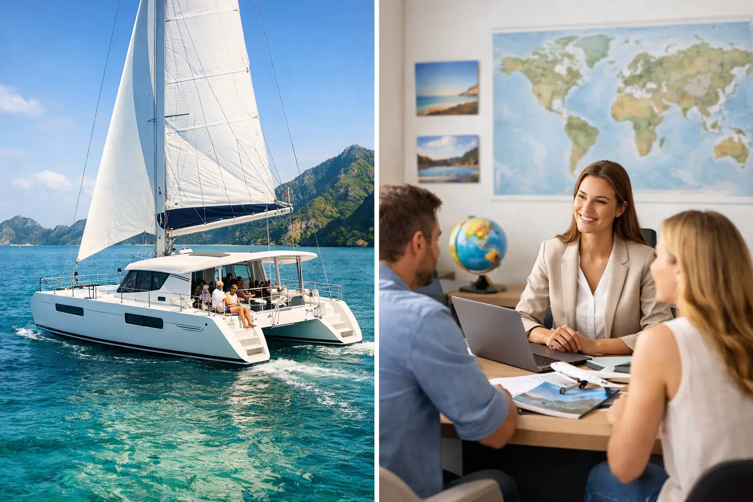 Catamaran ou agence de voyage : que choisir ?